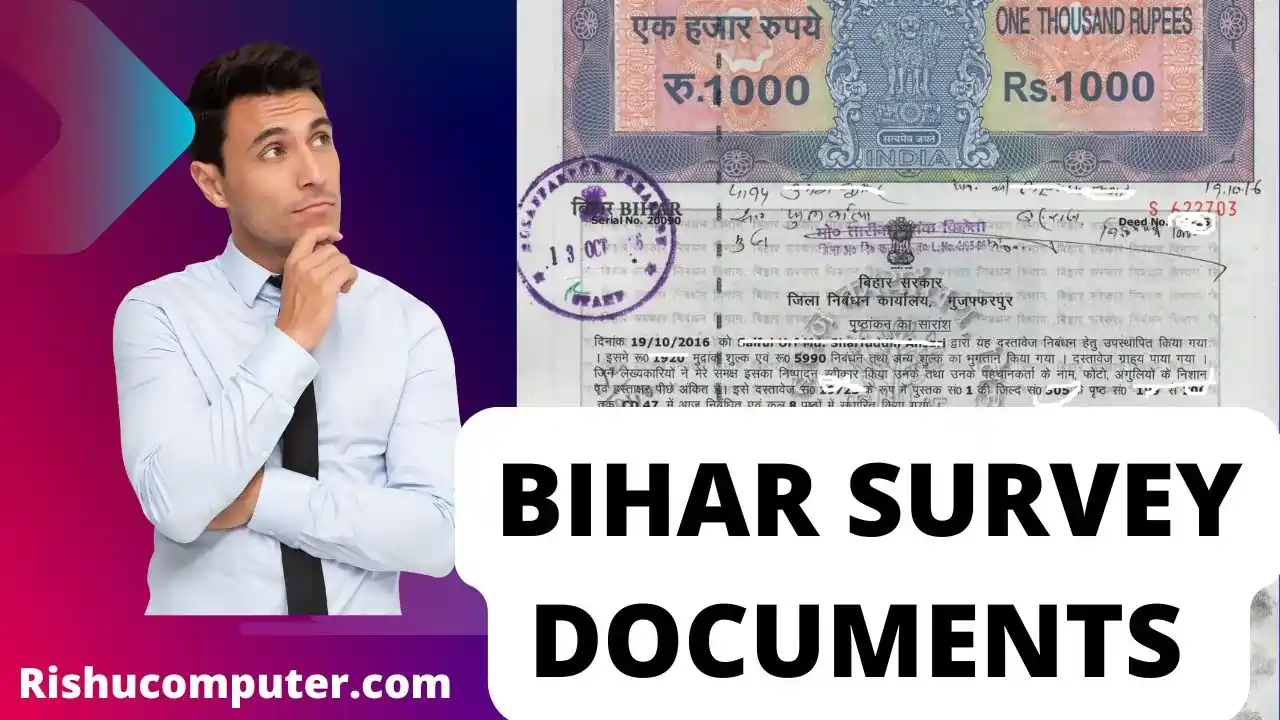 Bihar Survey Documents