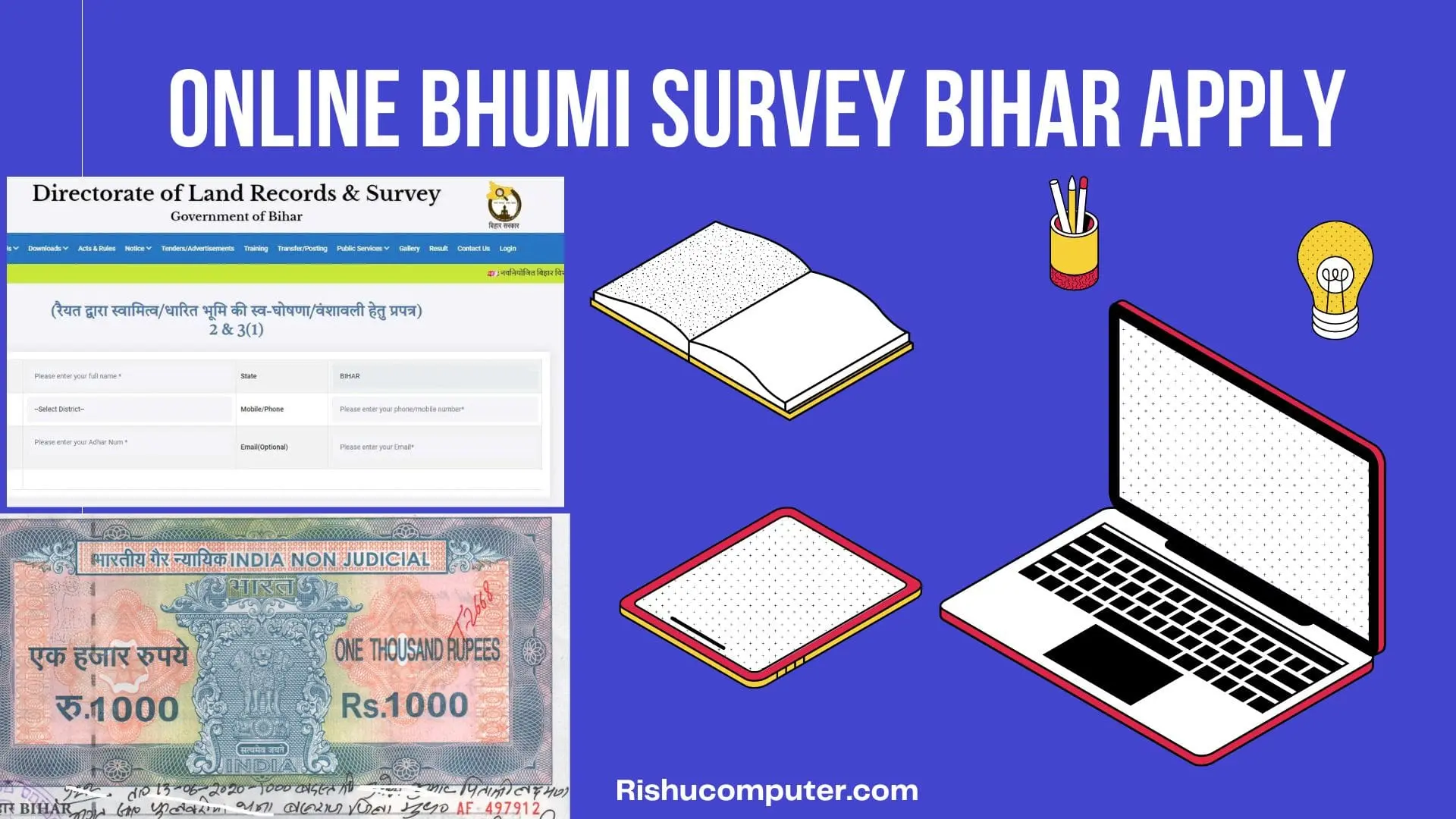 Online Bhumi Survey Bihar