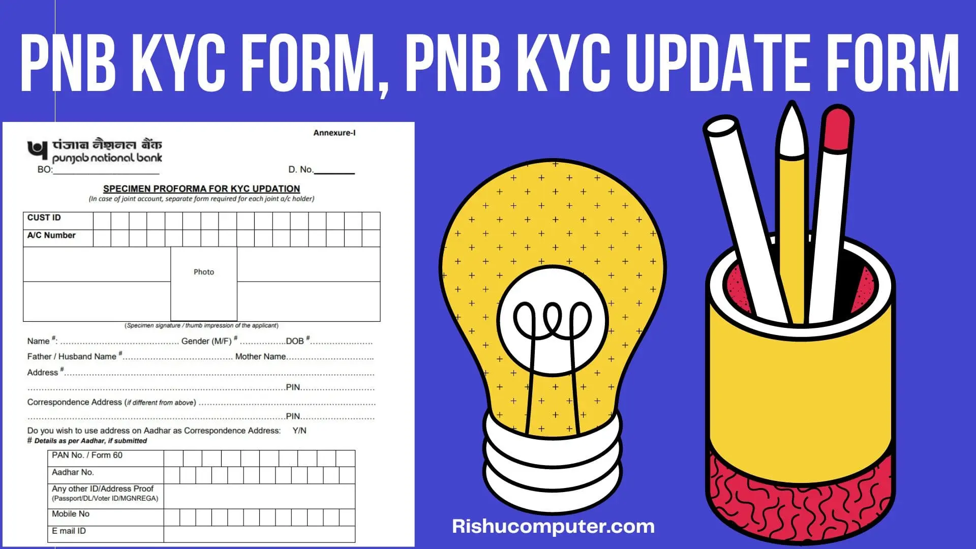 Pnb Kyc Form